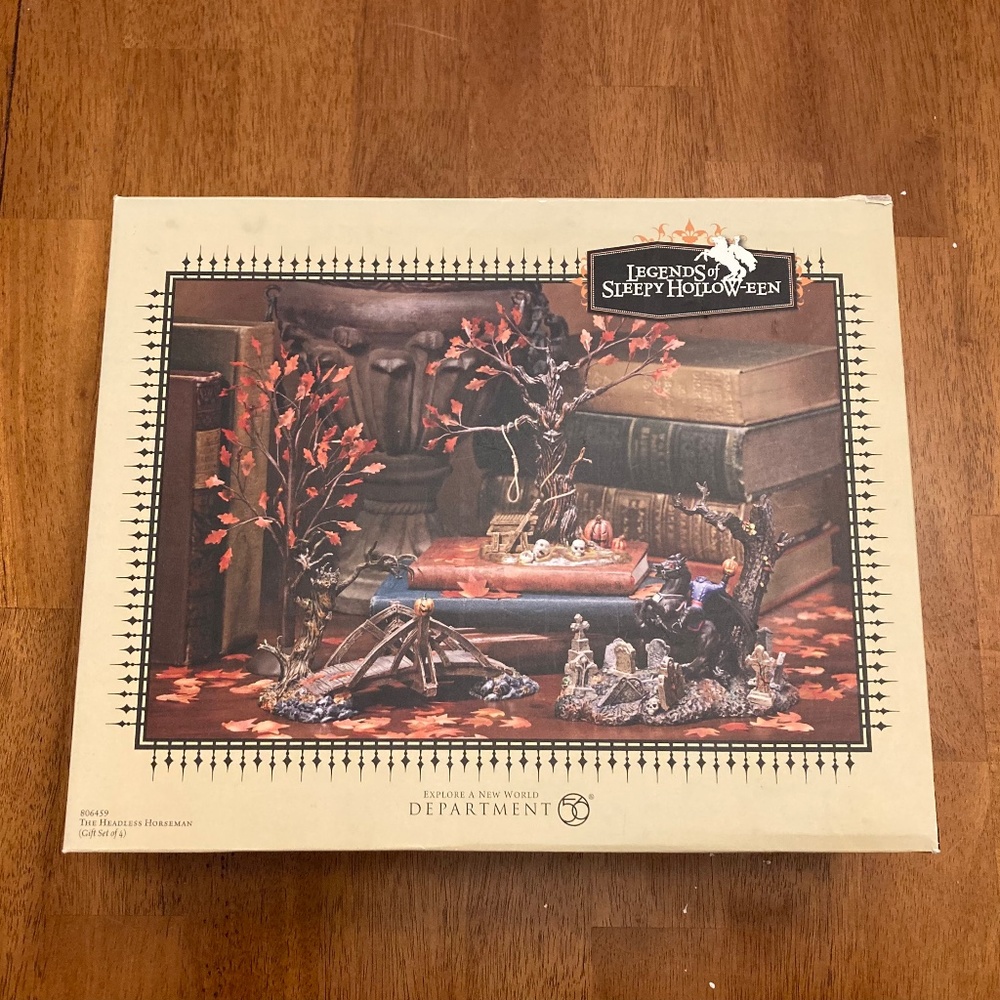 Department 56 Legends of Sleepy Hollow set